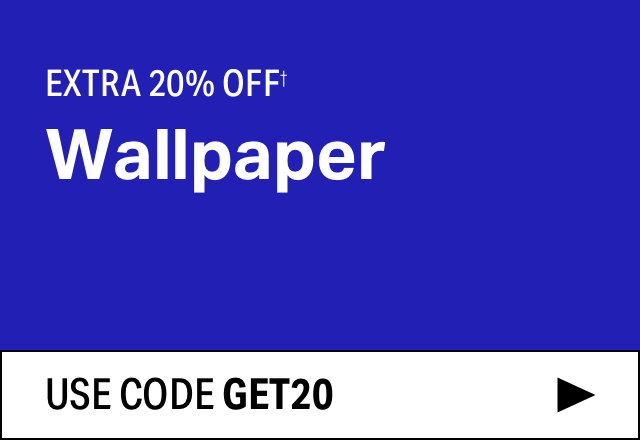 Extra 20% off Wallpaper