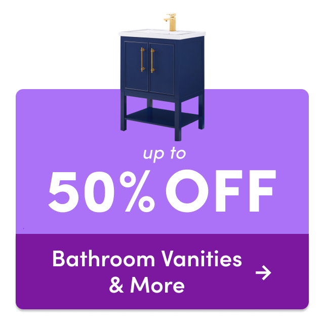 Deals on Bathroom Vanities & More