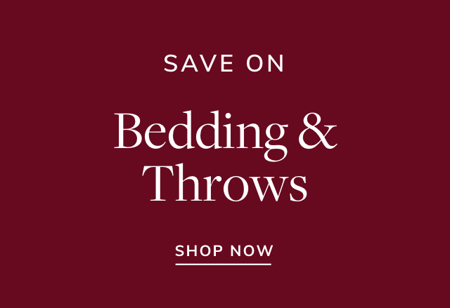 Save on Bedding & Throws