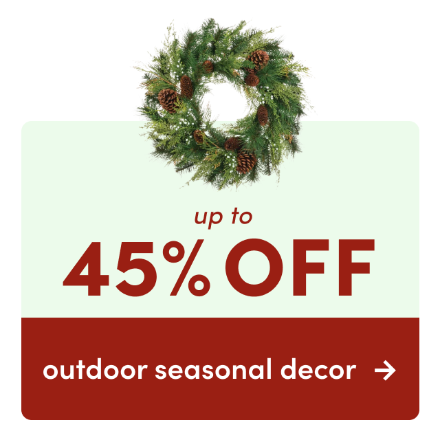 outdoor seasonal decor deals