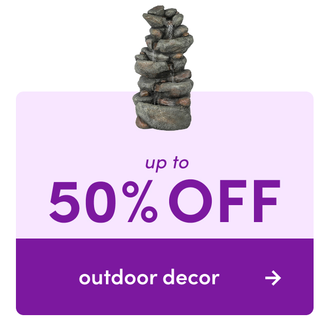 outdoor decor sale