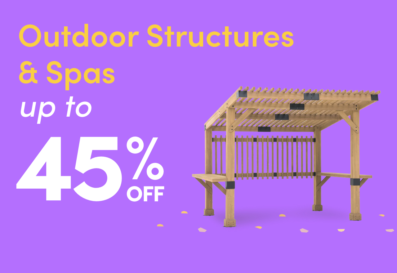 Outdoor Structure & Spa Sale