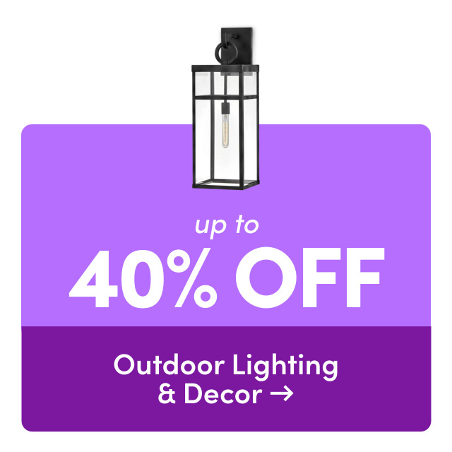 Outdoor Lighting & Decor Deals