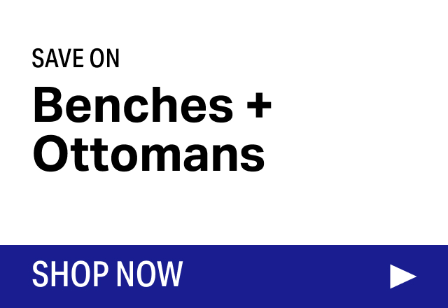 Save on Modern Benches + Ottomans