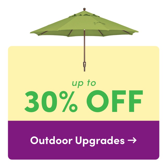 Outdoor Upgrade Sale