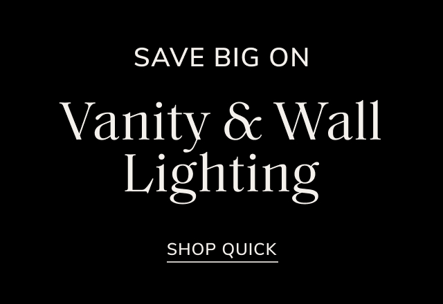 Save on Vanity & Wall Lighting