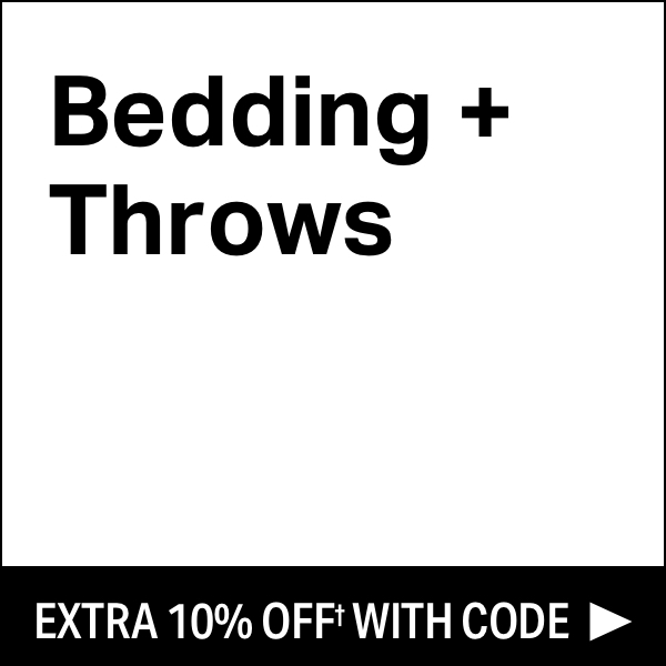 Fall Bedding + Throw Sale