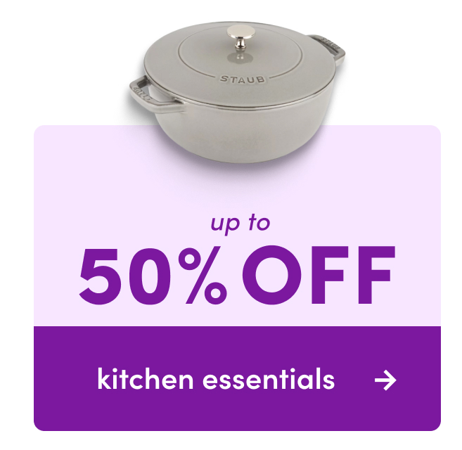 kitchen essentials sale.