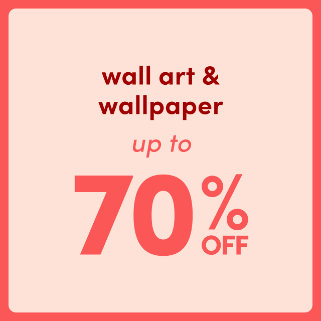 wall art & wallpaper clearance