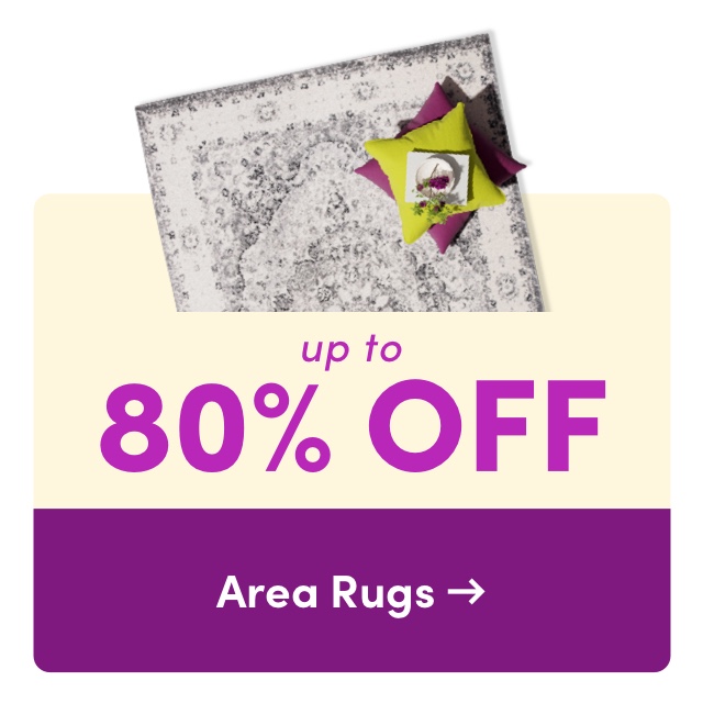  80% OFF Area Rugs 