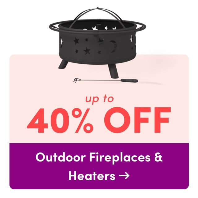 Outdoor Fireplace & Heater Clearance