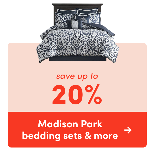 Madison Park bedding sets & more on sale