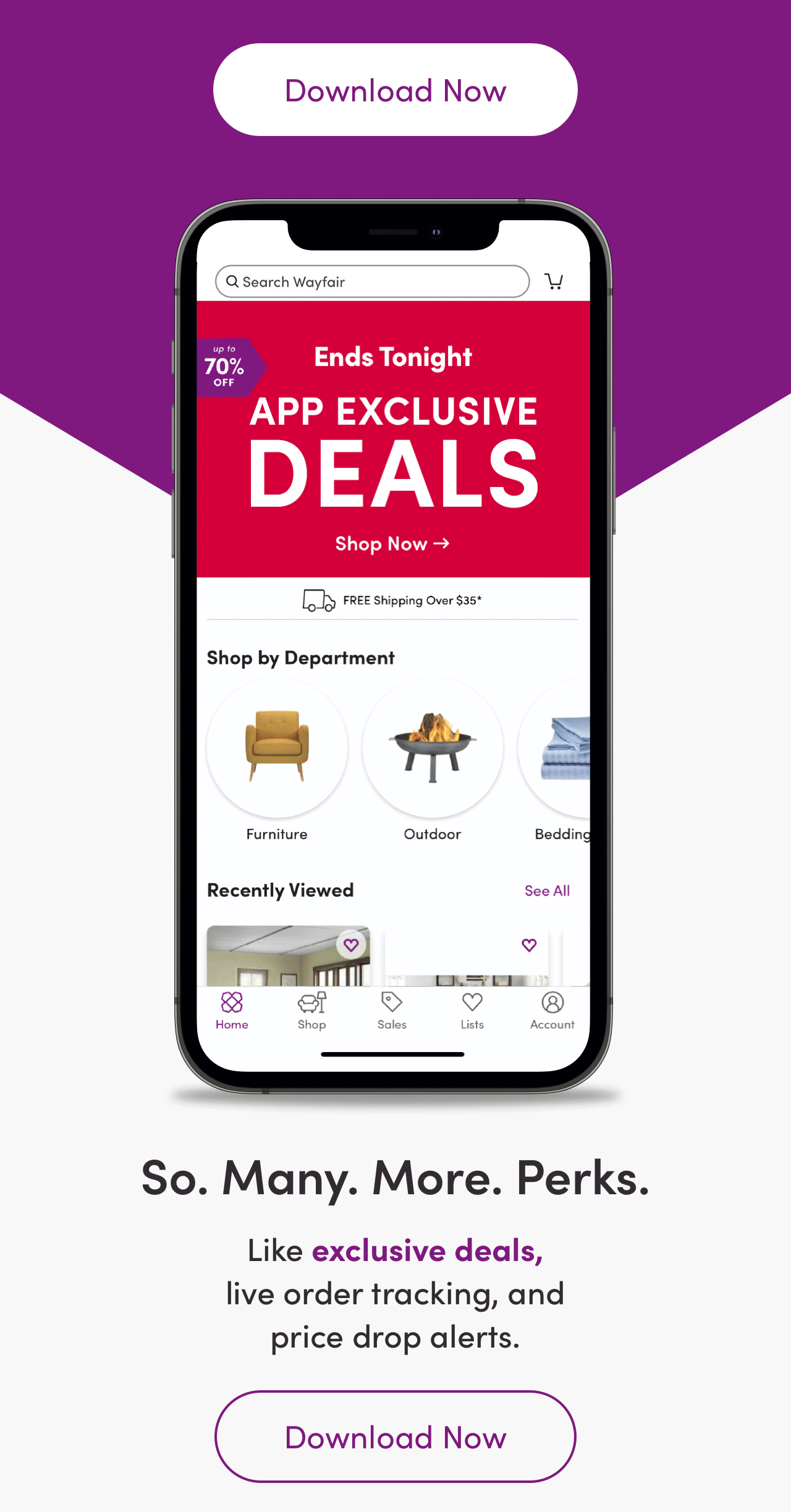 Download the Wayfair App