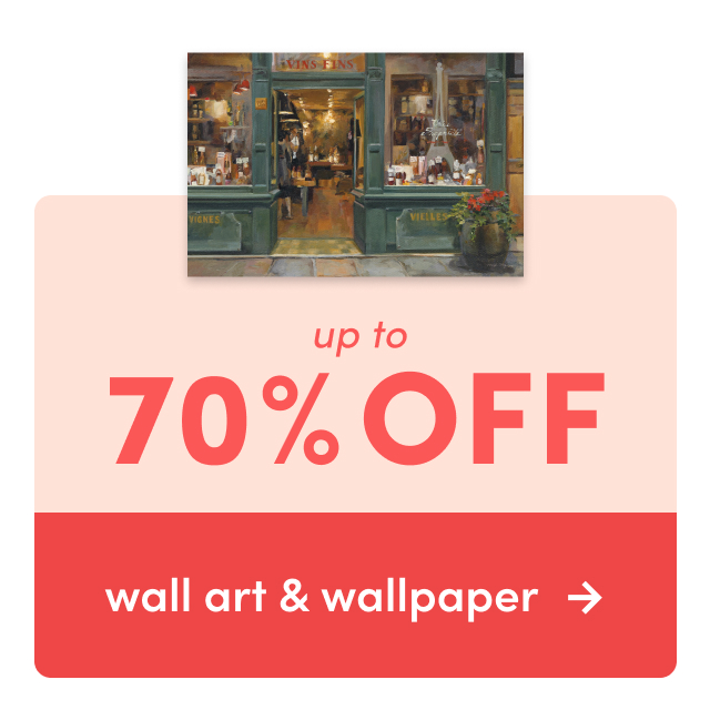 wall art & wallpaper clearance