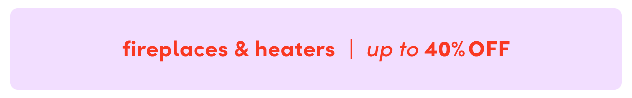 fireplace & heater deals