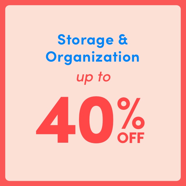 Storage & Organization Clearance