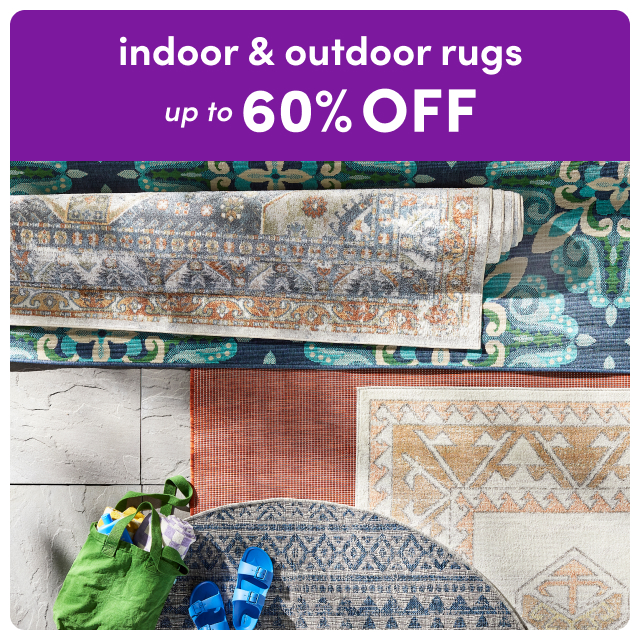 indoor & outdoor rug clearance