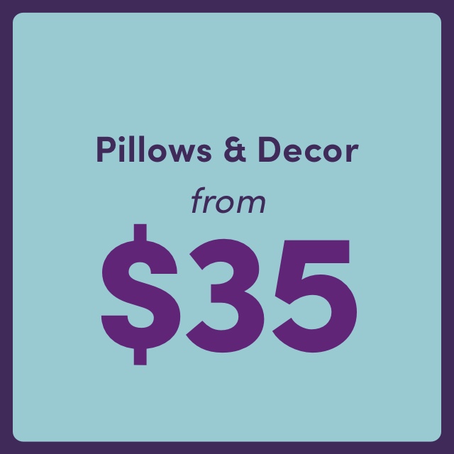 Pillows and Decor