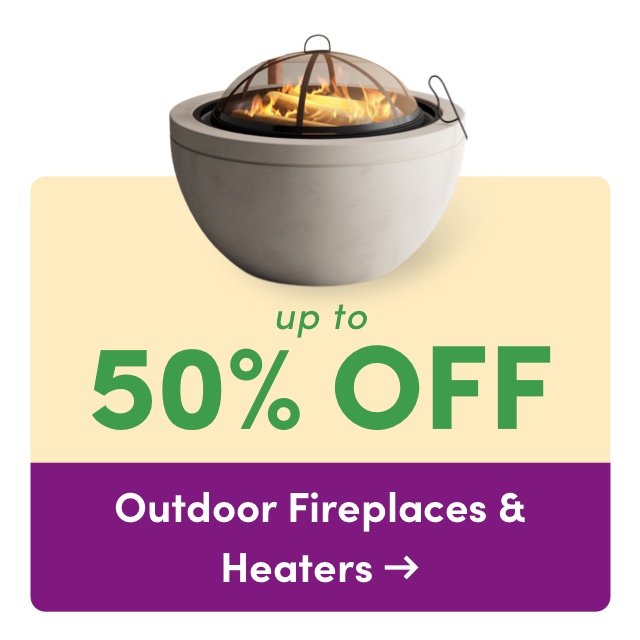 Outdoor Fireplace & Heater Sale