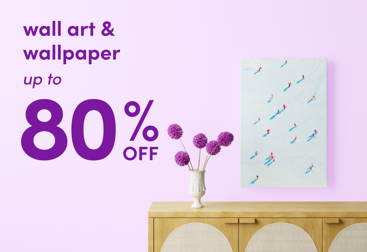 Way Day: wall art & wallpaper