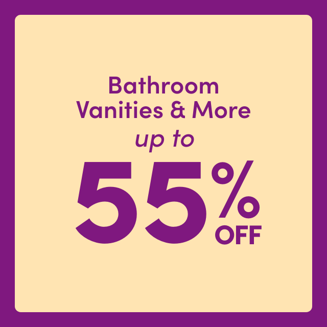 Bathroom Vanities & More on Clearance