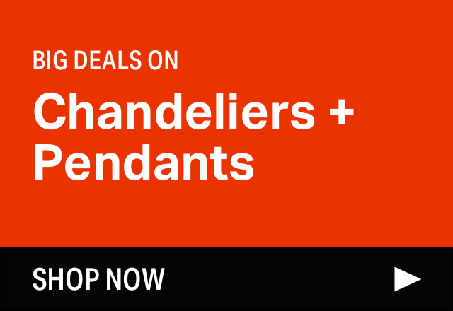 Big Chandelier + Pendant Sale