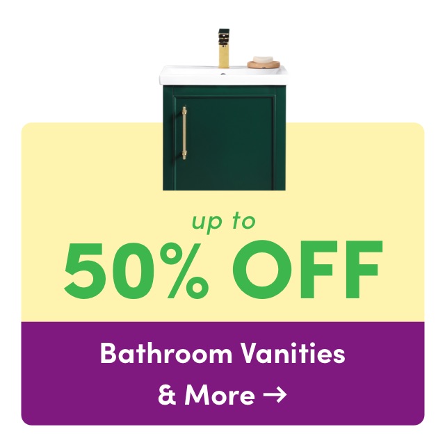 Bathroom Vanities & More on Sale