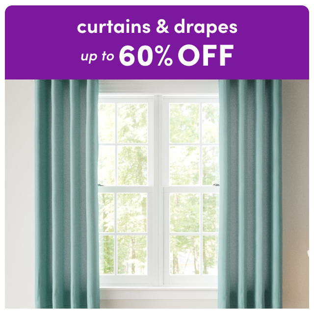 curtain & drape clearance.