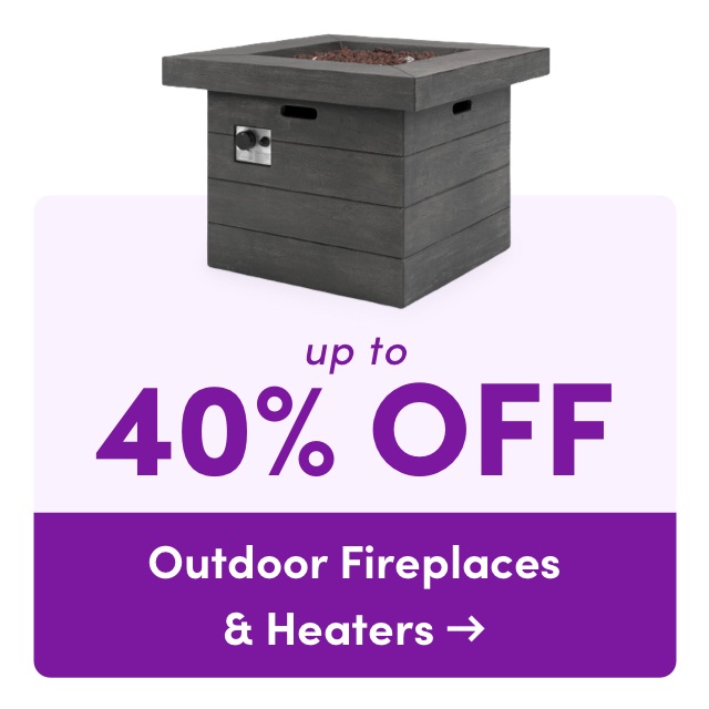 Outdoor Fireplace & Heater Sale