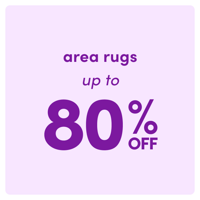 Way Day: area rugs