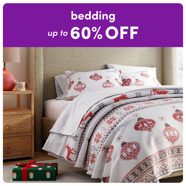 bedding sale.