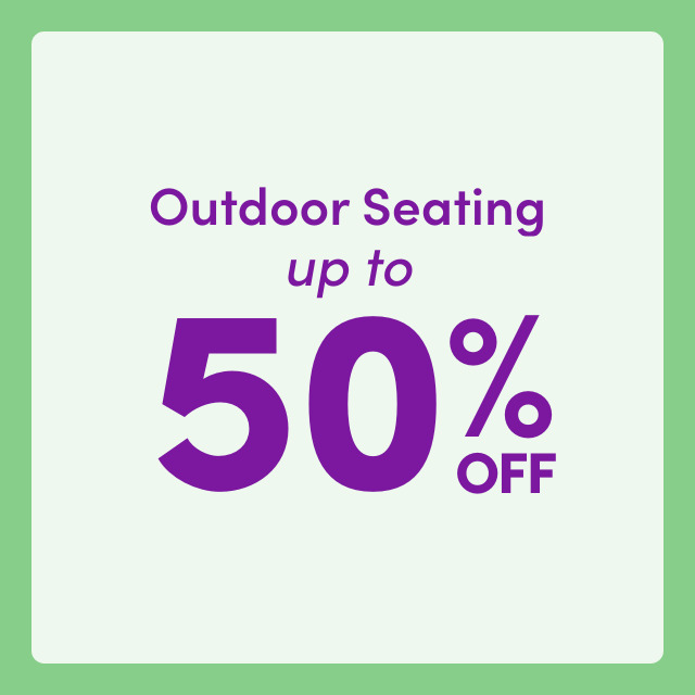 Outdoor Seating Sale