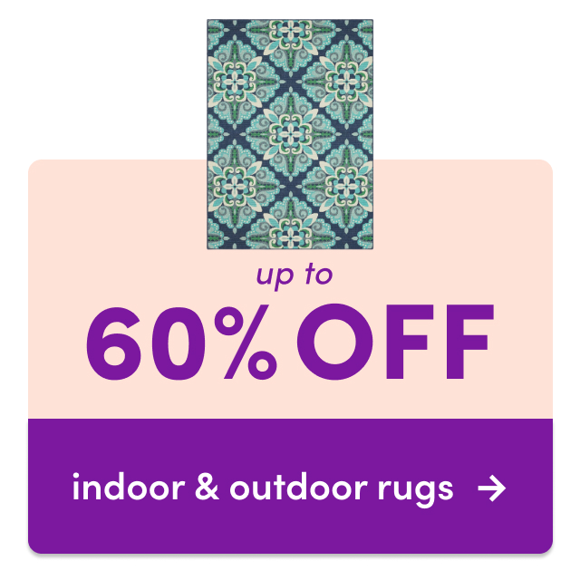 indoor & outdoor rug clearance