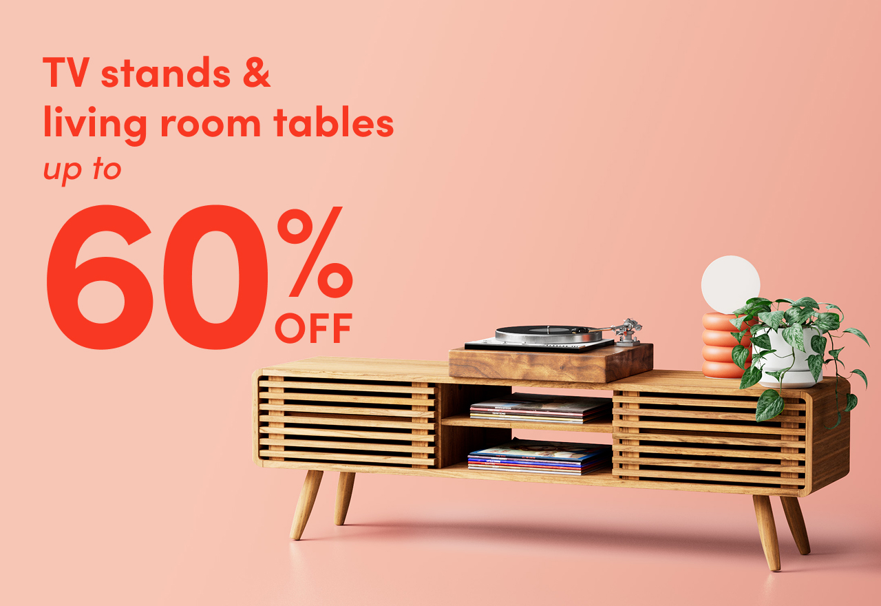 TV stand & living room table deals