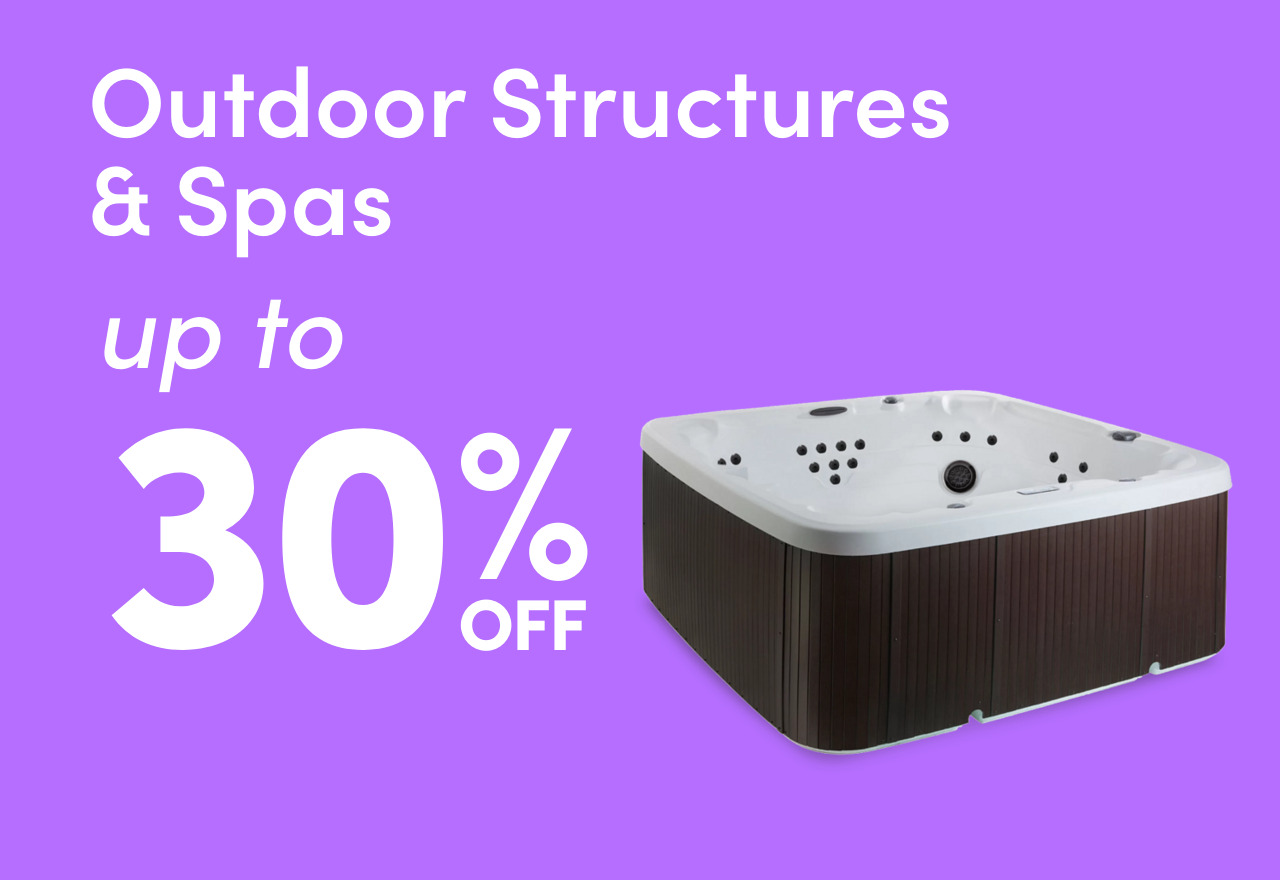 Outdoor Structure & Spa Deals