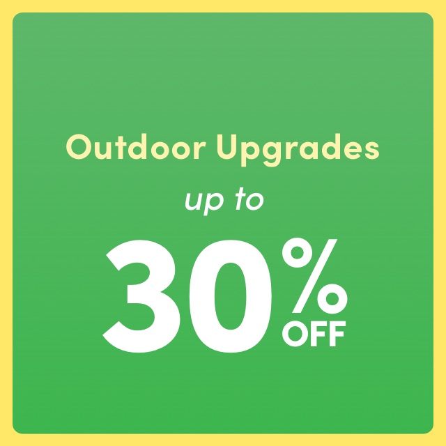 Outdoor Upgrade Sale