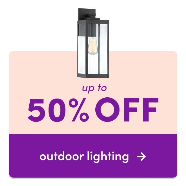 outdoor lighting clearance