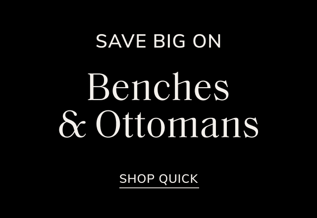 Save on Benches & Ottomans