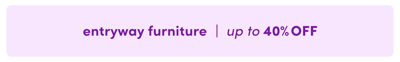 entryway furniture clearance