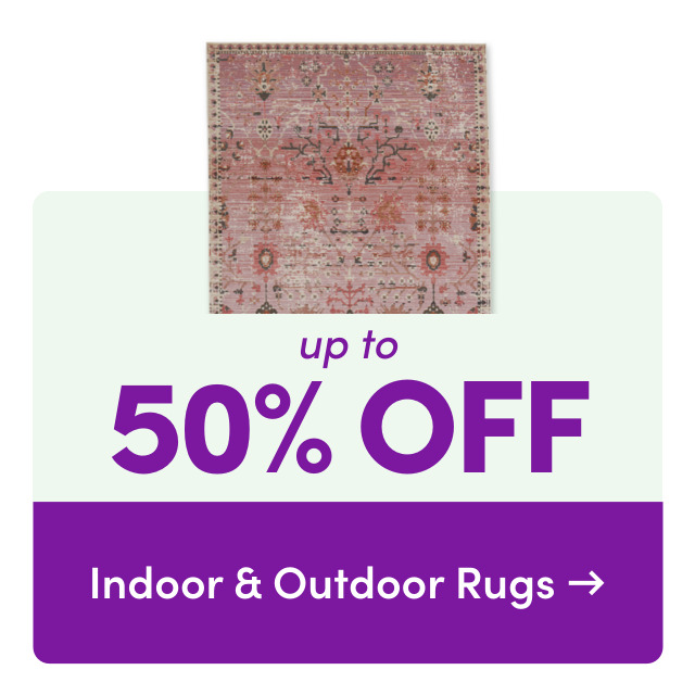 Indoor & Outdoor Rug Sale