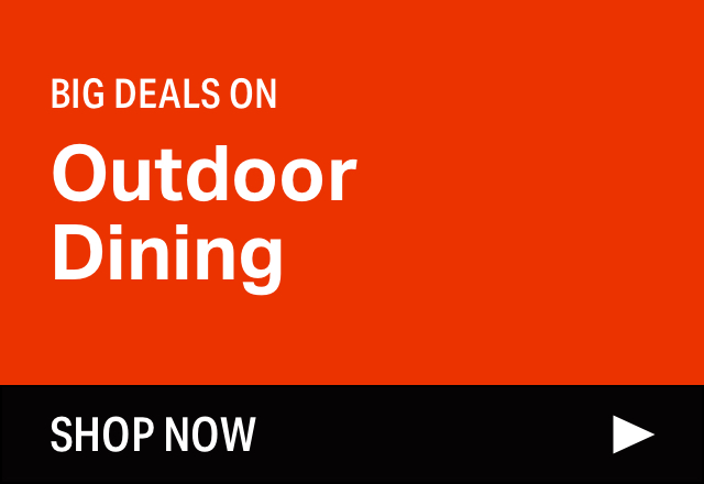 Big Outdoor Dining Sale