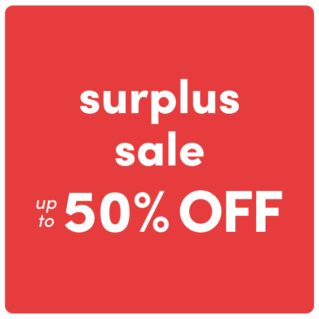 surplus sale.