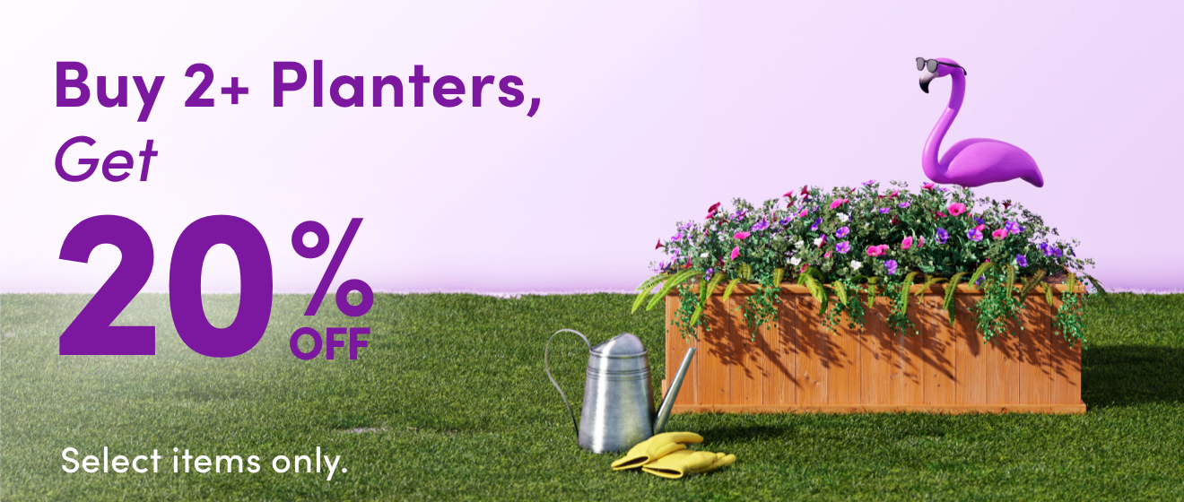 Buy 2+ Planters, Get 20% OFF