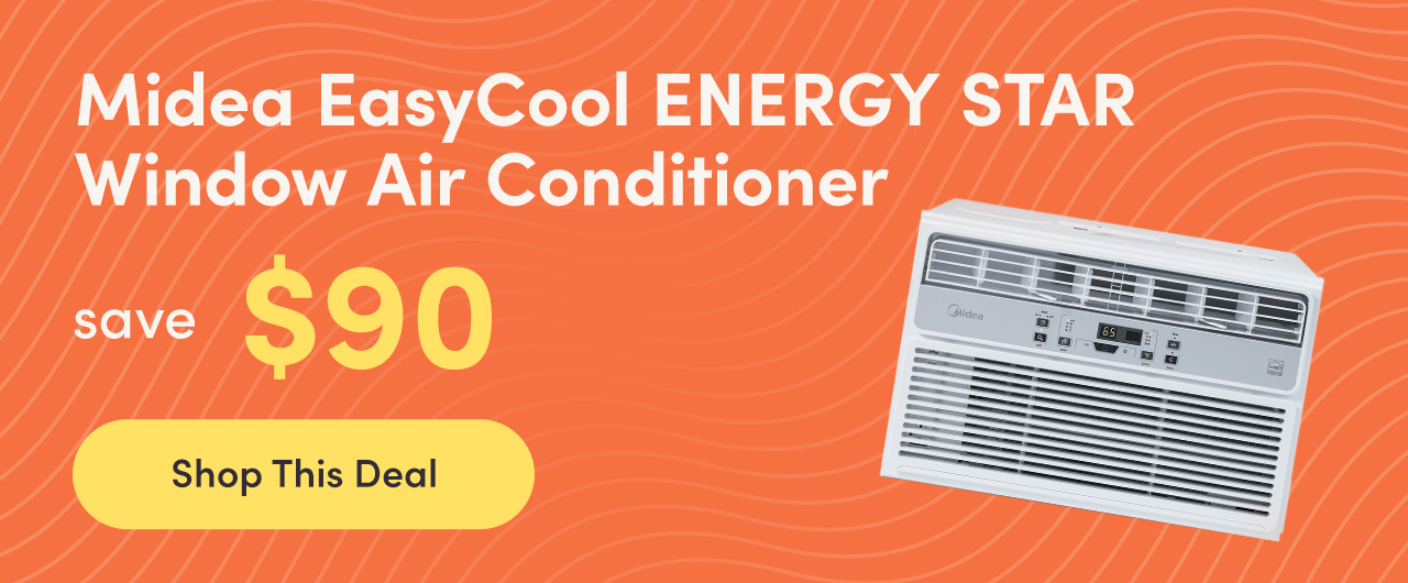Midea EasyCool ENERGY STAR Window Air Conditioner e $90 Sl 