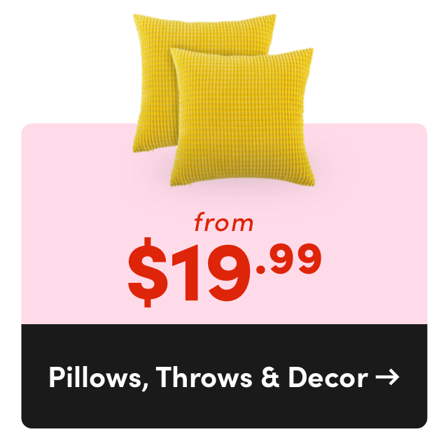 Accent Pillow & Throw Deals