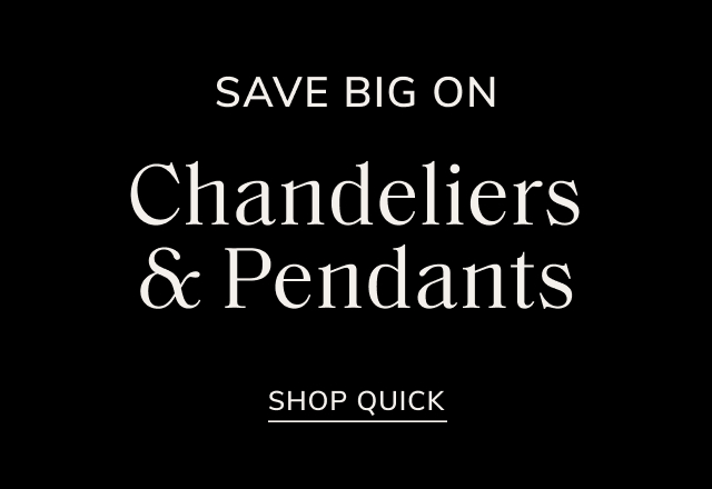 Save on Chandeliers & Pendants