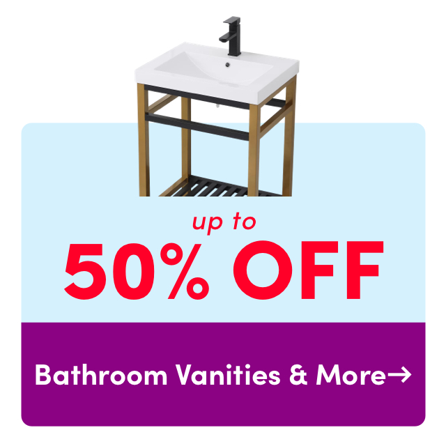 Bathroom Vanities & More on Clearance