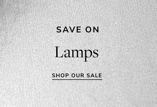 Save Big on Lamps