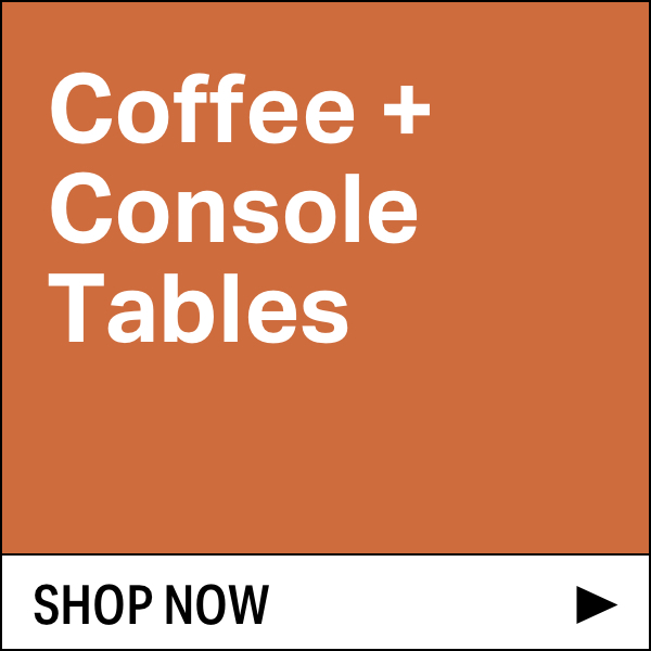 Modern Coffee + Console Table Sale