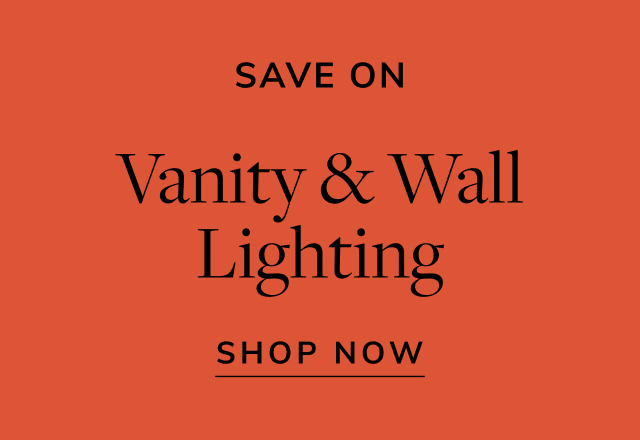 Save on Vanity & Wall Lighting